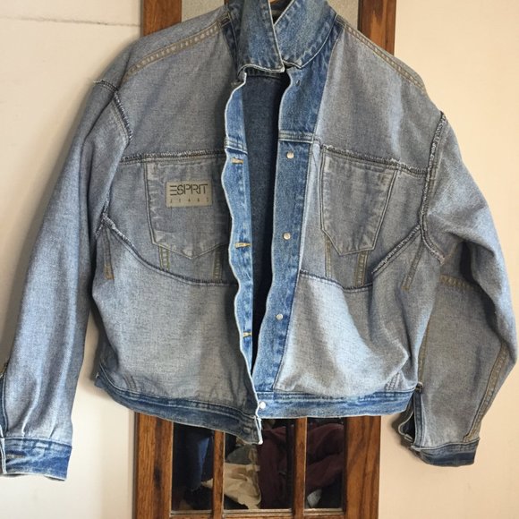 VINTAGE ESPRIT DENIM JACKET - Picture 7 of 9